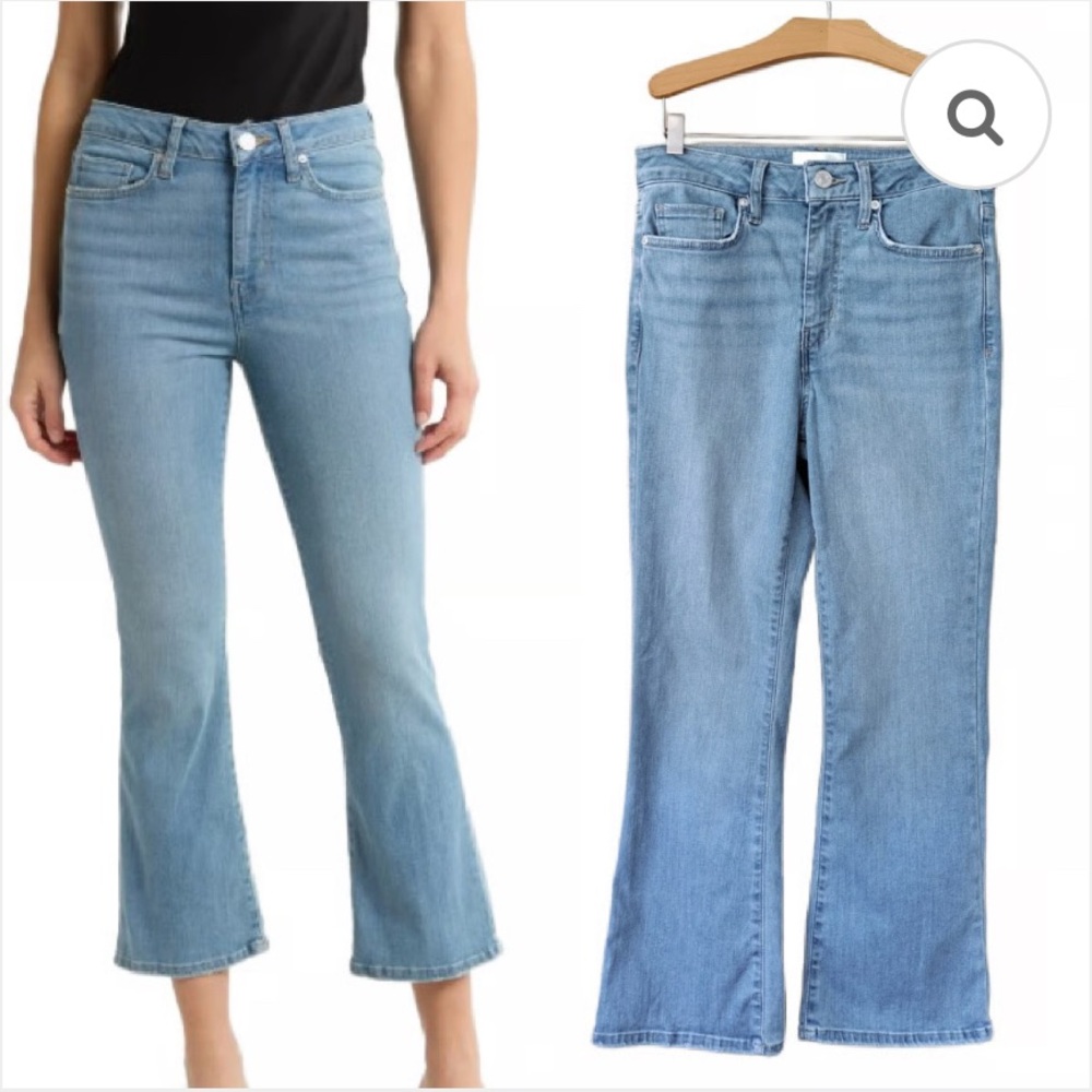 🔥Frame Denim Le Crop Mini Boot Jeans in Integrity Wash🔥 - Picture 4 of 8